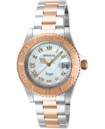 Invicta Женские часы 14367 Angel Quartz Mother of Pearl Dial