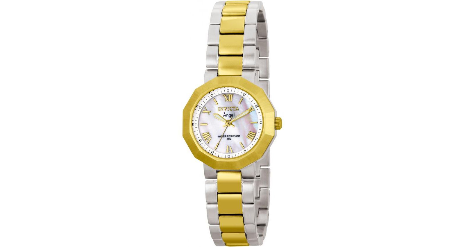 Invicta женские кварцевые часы Angel с циферблатом из перламутра, модель 0544