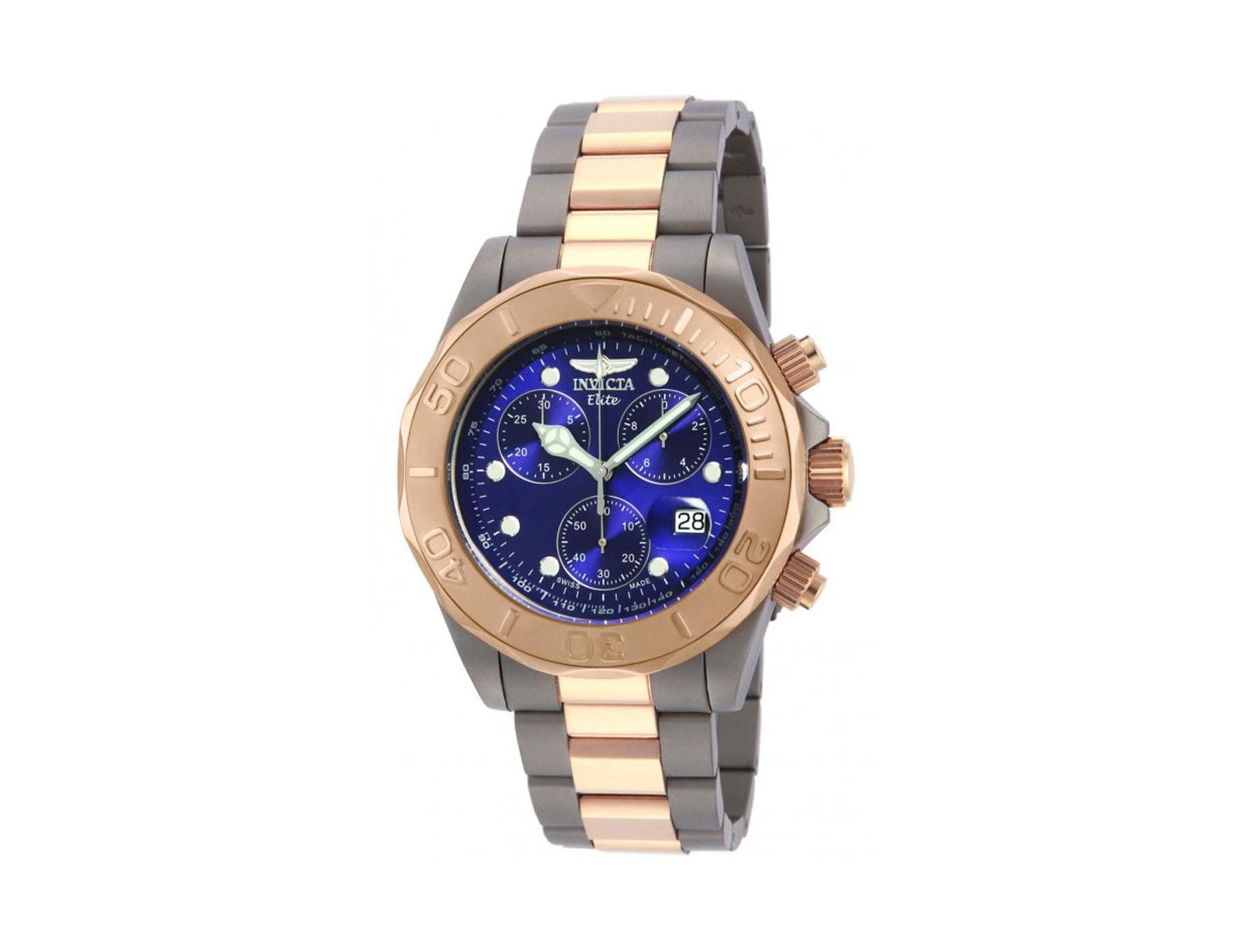 Invicta Men's 10700 Pro Diver Quartz Chronograph Dial Watch