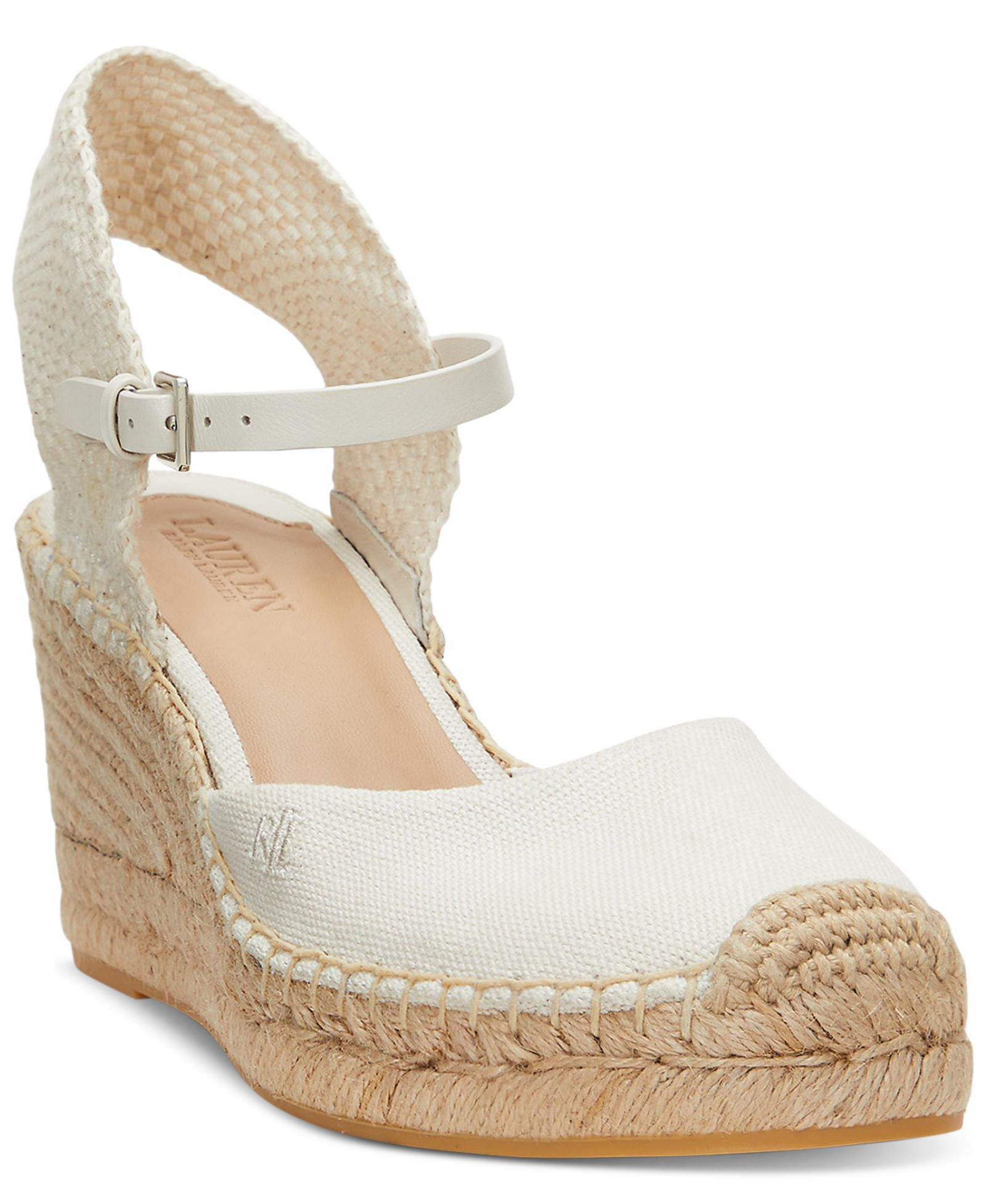 Lauren Ralph Lauren Women's Robby Canvas and Jute Espadrilles