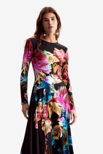 Desigual Women's Long-Sleeved M. C. Lacroix Dress