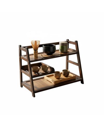 YIGII Matcha Station Coffee Organizer Shelf For Kitchen Countertop Tea Bar Powder Tools Cup Lovers