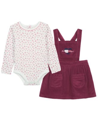 Комплект Tommy Hilfiger из боди и джемпера для новорожденных девочек, 2-piece set