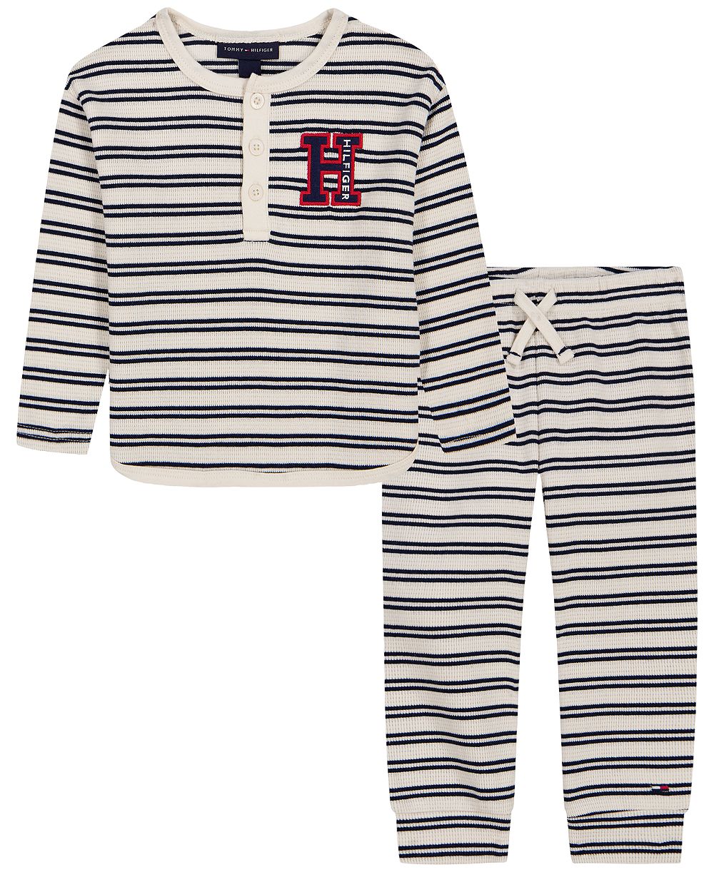 Детский комплект Tommy Hilfiger: термобелье с длинным рукавом и джоггеры, 2 предмета