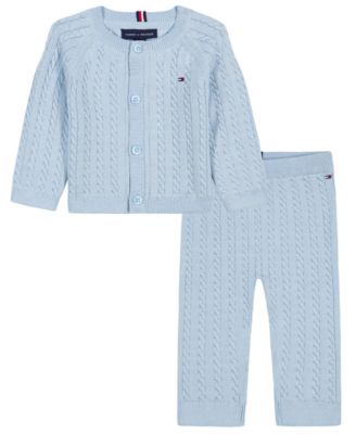 Комплект из кардигана с длинным рукавом и брюк Tommy Hilfiger для малышей, 2-предметный набор
