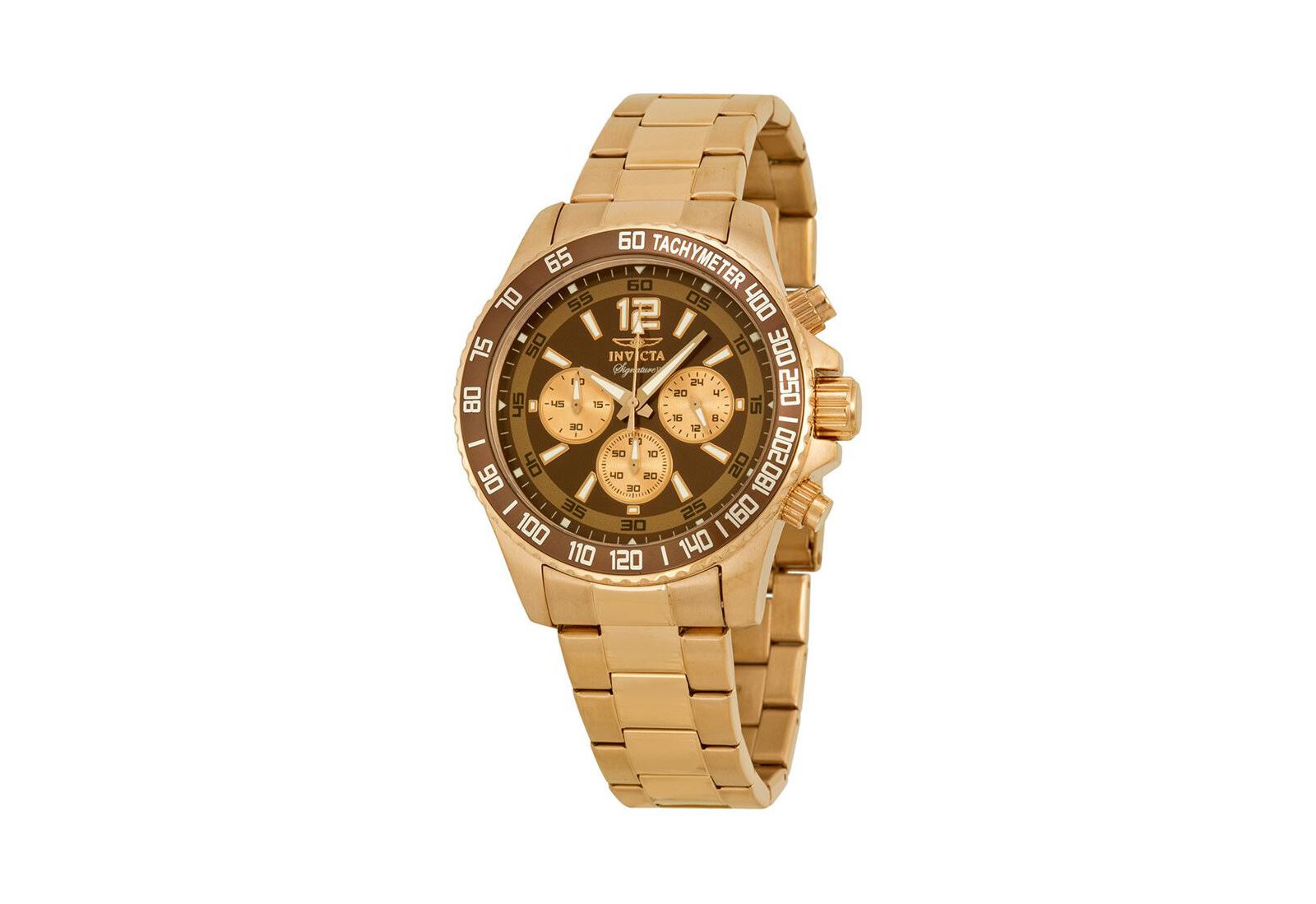 Invicta Men's 7411 Signature Quartz Chronograph  Dial Watch