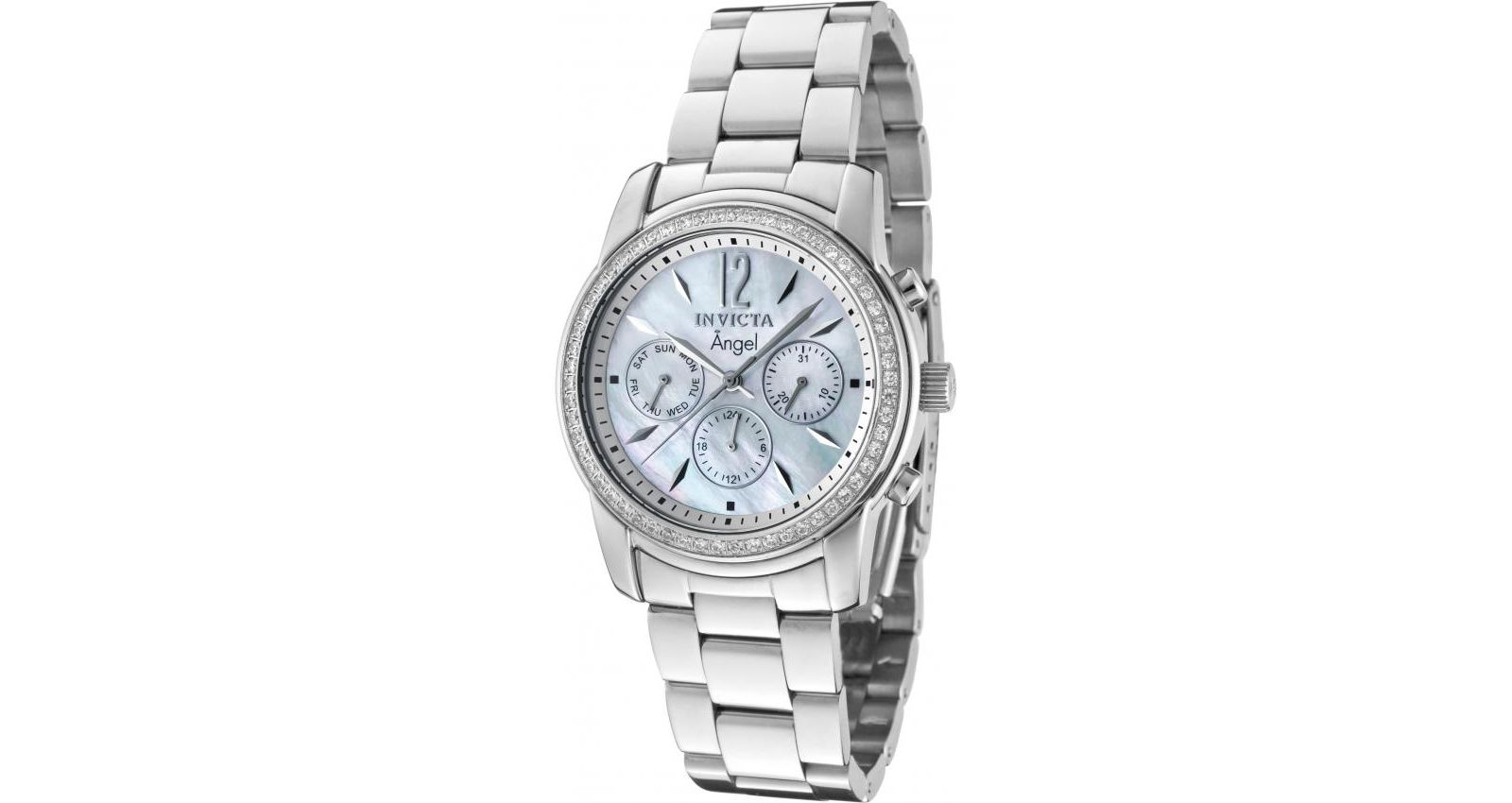 Женские часы Invicta 11798 Angel Quartz Chronograph Dial