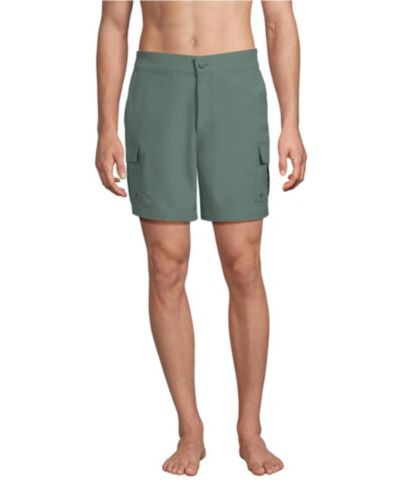 Мужские плавательные шорты Lands' End 7" Quick Dry Cargo