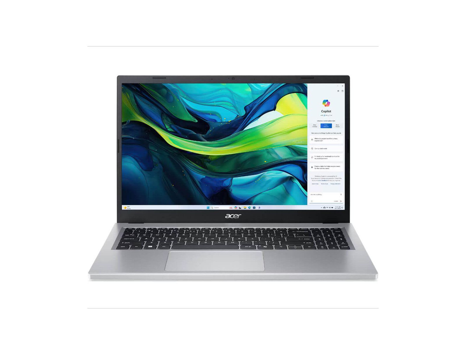 Ноутбук Acer Touch Aspire Go 8GB RAM AMD Ryzen 3 7320U 56GB SSD