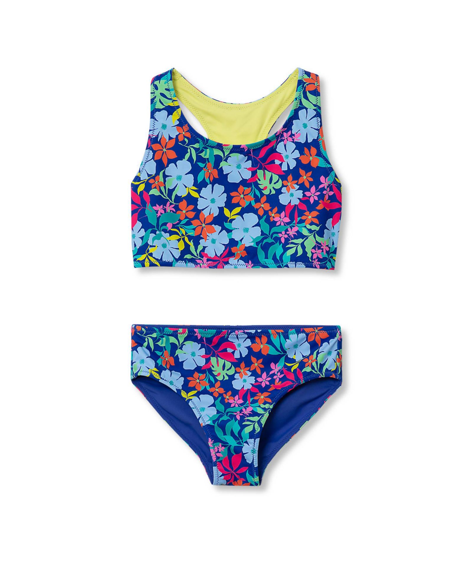 Lands' End Детский комплект купальников Bikini reversible
