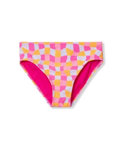 Pink/orange check