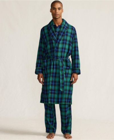 Мужской комплект пижам Lands' End Flannel, 3 части