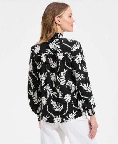 Женская рубашка Lands' End Creaseless Feminine Shirt