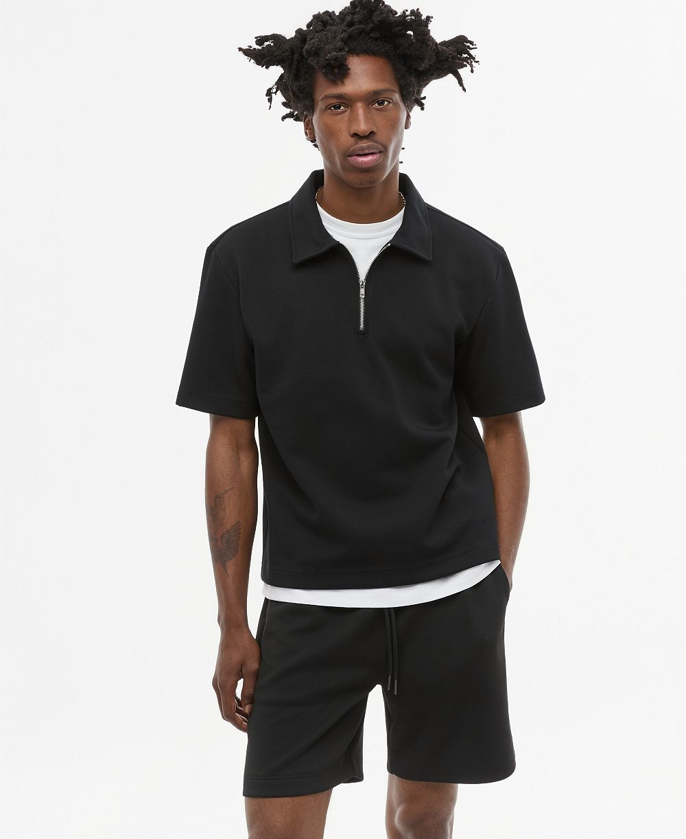 Mode of One Мужской свитшот-поло Quarter-Zip Macy's Exclusive