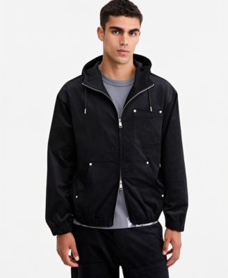Mode of One мужской худи с капюшоном из твила свободного кроя, эксклюзив Macy's