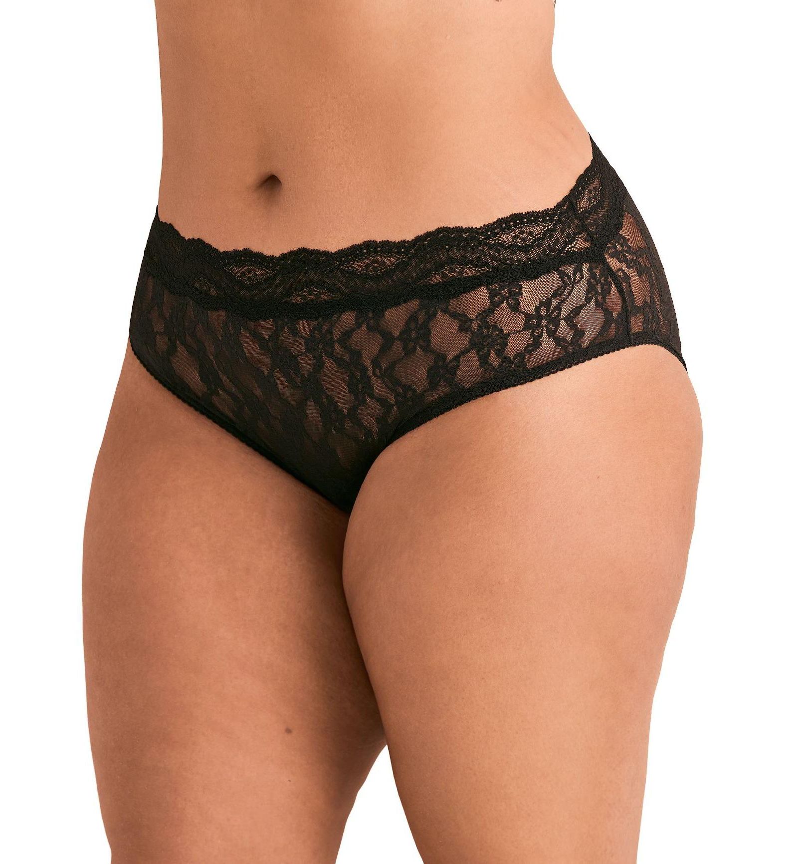 Adore Me Plus Size Marine High Waisted Panty
