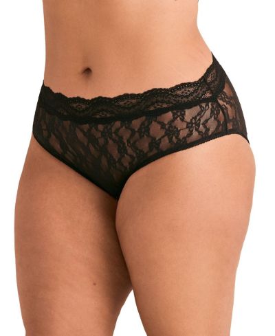 Adore Me Plus Size Marine High Waisted Panty