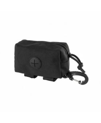 ARONKL Durable Water Resistant Dog Poop Bag Holder Zipper Waste Pouch Leash Attachment for Walking Hiking