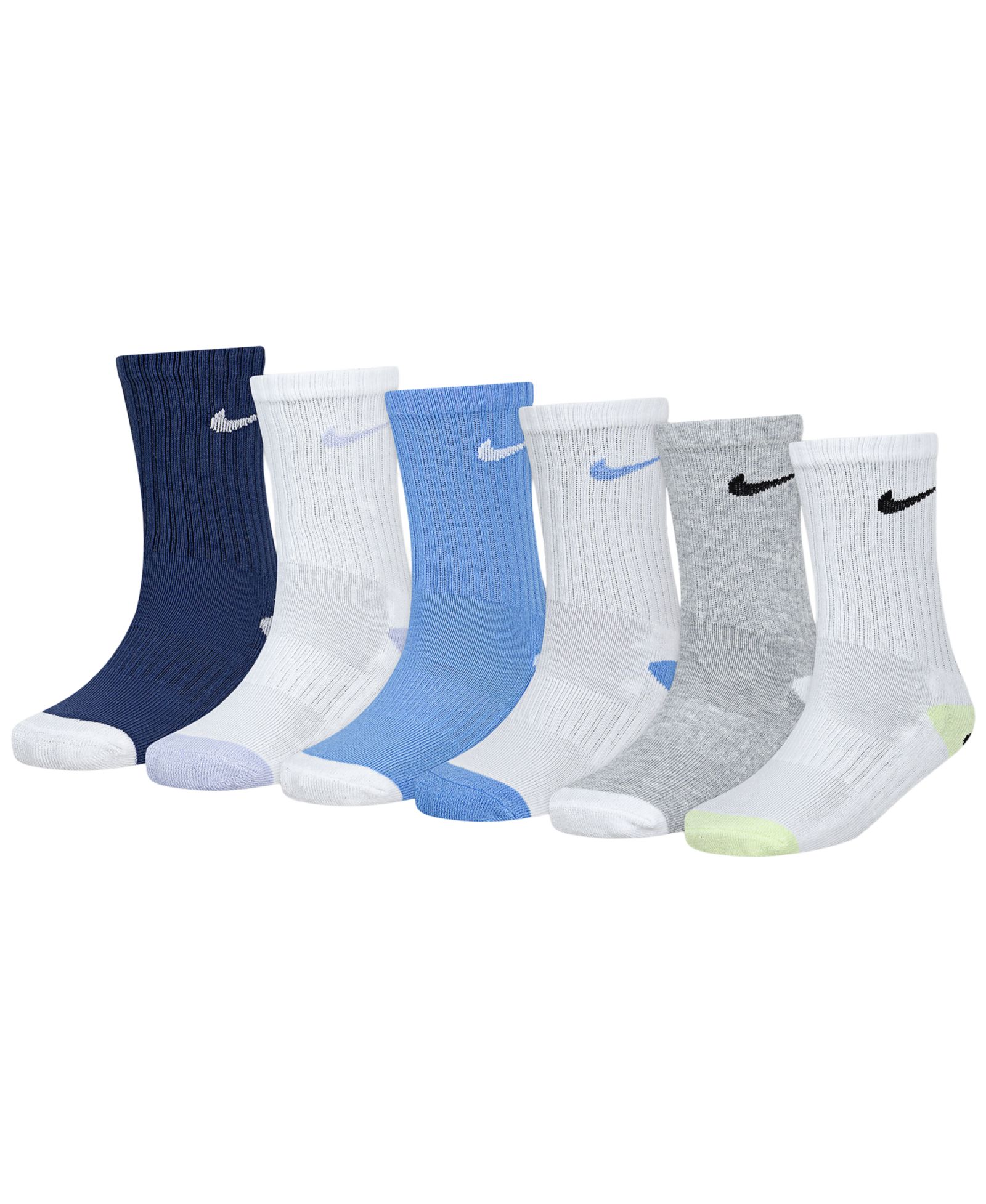 Nike Носки Smiley Dri-Fit для детей, 6-Pack