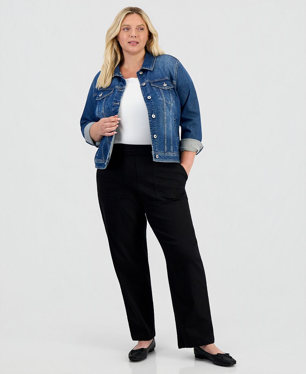 Джинсы Style & Co Plus Size с высокой посадкой