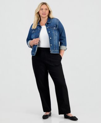 Джинсы Style & Co Plus Size с высокой посадкой