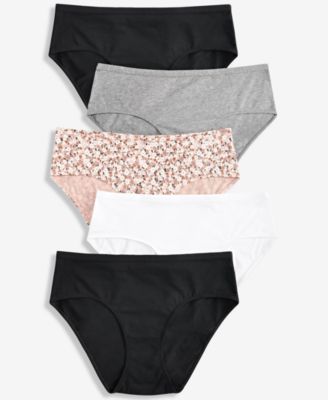 State of Day Full Coverage Hipster Panty, 5-Pack, Macy's Exclusive