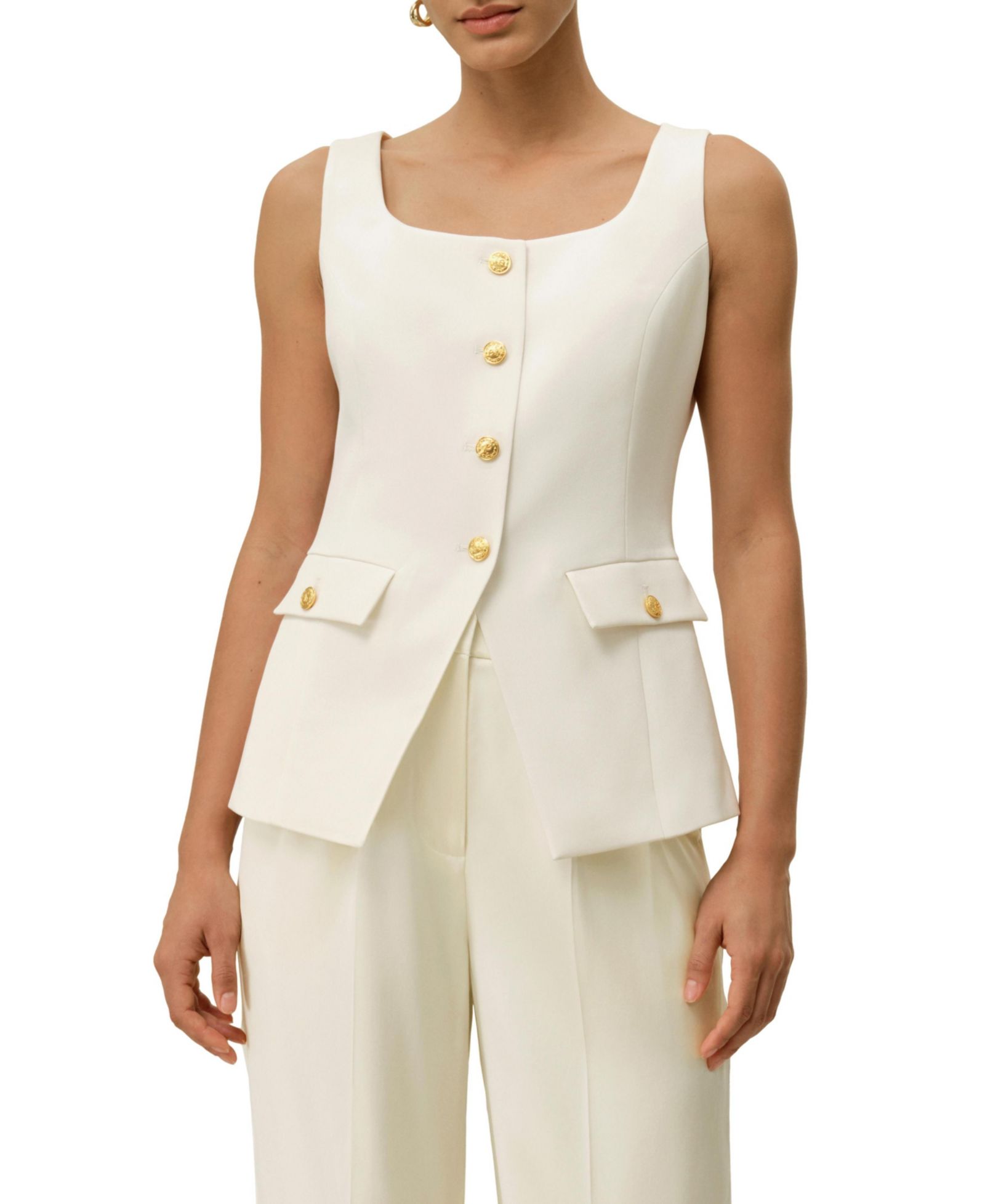 Женский топ LILYSILK Cintre U-Neck Sleeveless