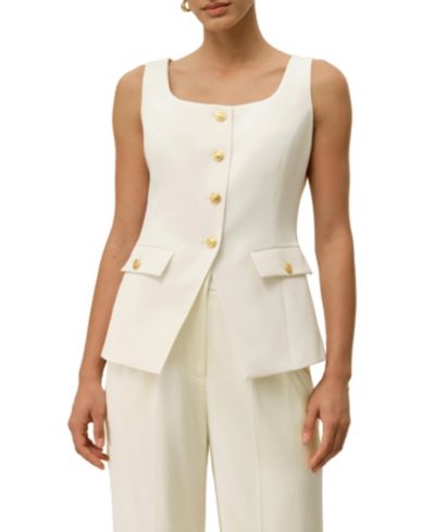 LILYSILK Women's Cintre U-Neck Sleeveless Vest