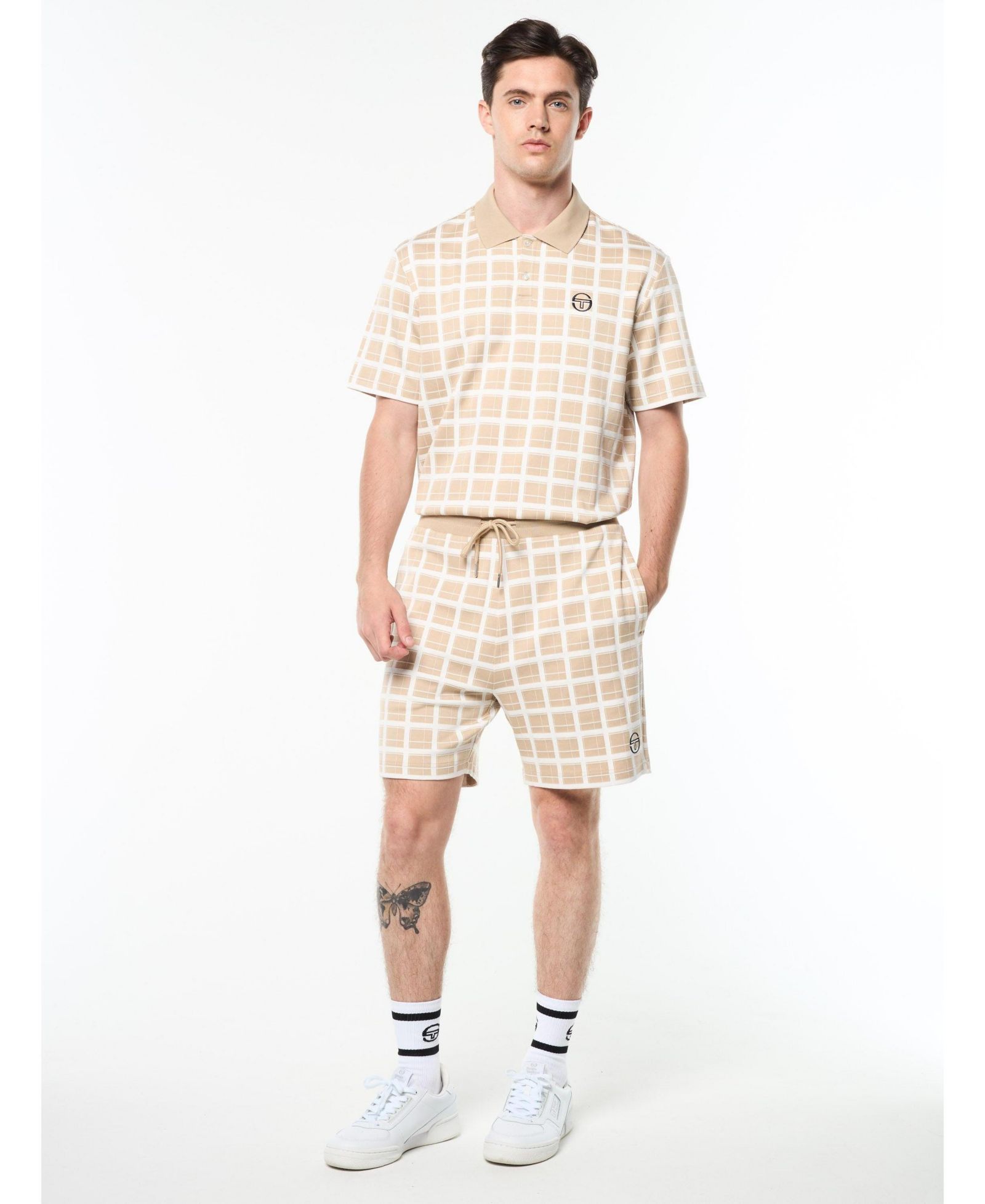 Sergio Tacchini Men's Damarindo Check Short