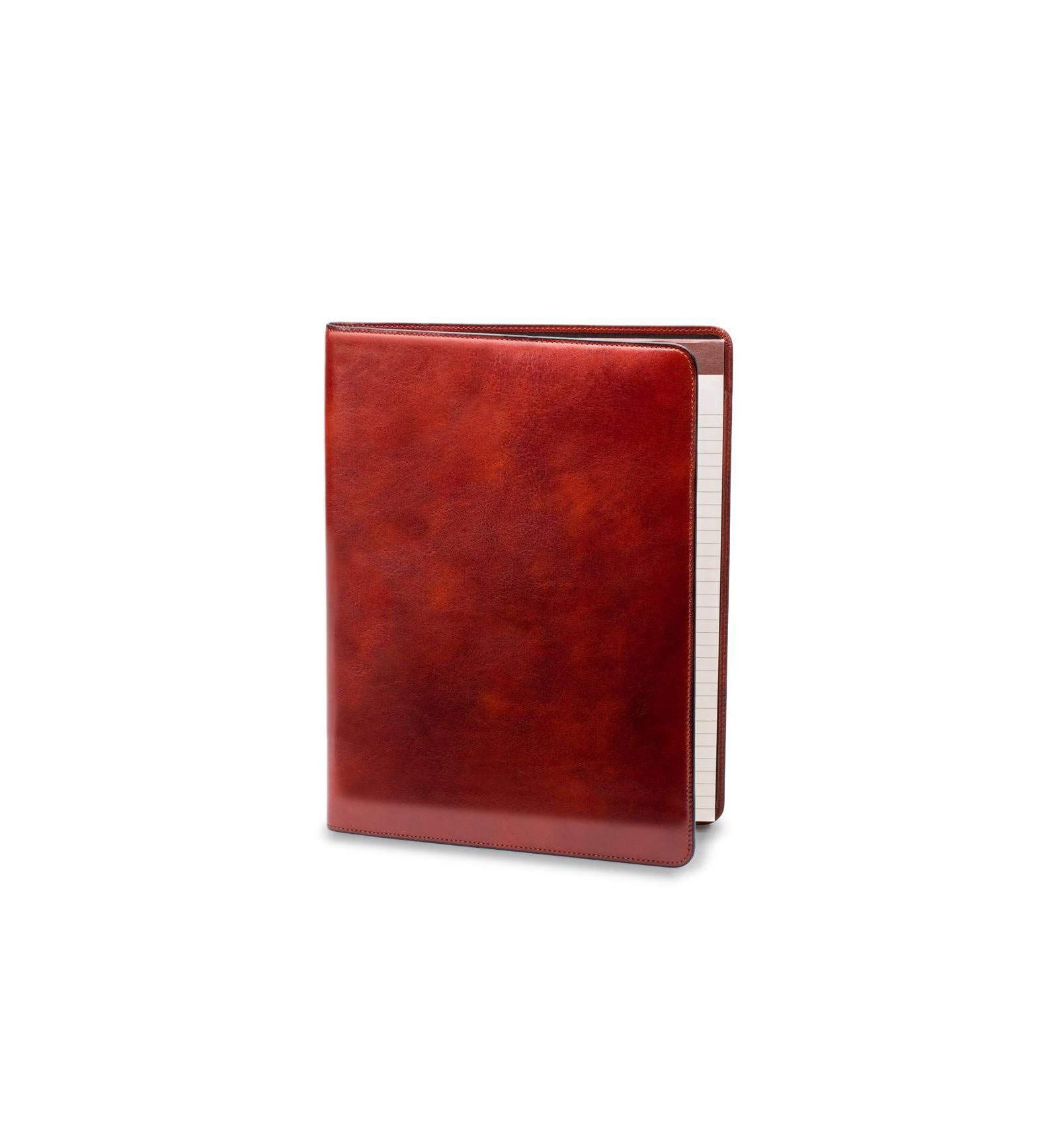 Bosca Men's Old Leather 8.5 X 11 Writing Pad Cover