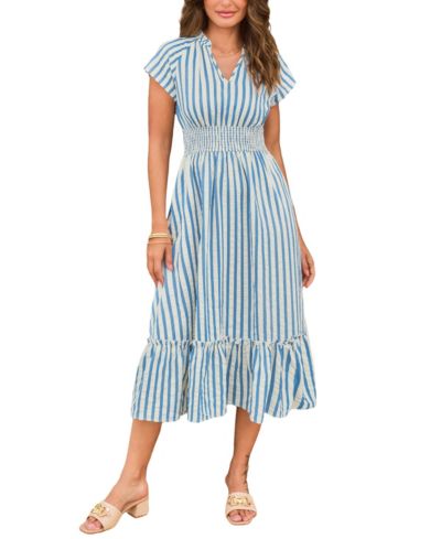 Женское пляжное платье Cupshe Sunset Cruise Striped