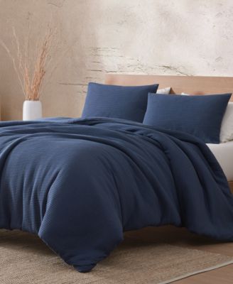 Riverbrook Home Warren Waffle 4-Piece Comforter Cover Set, King