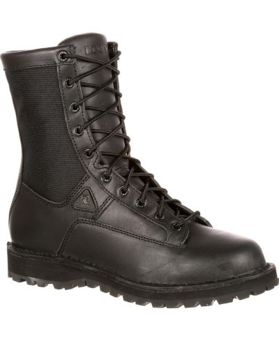 ROCKY Men's Portland Lace-to-Toe Waterproof Public Service Boots