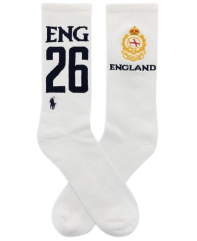 Polo Ralph Lauren Мужские вышитые носки Country England Crew