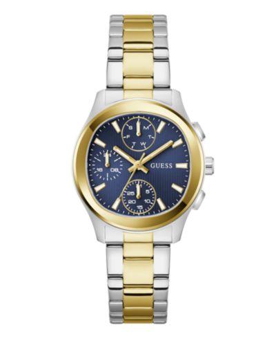 GUESS Women's Two-Tone Stainless Steel Multi-Function Watch, 36mm