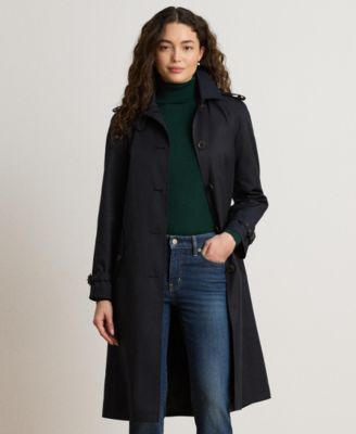 Женский тренч Lauren Ralph Lauren с поясом и подкладкой