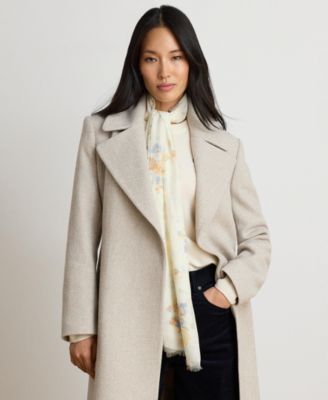 Lauren Ralph Lauren Women's Long Belted Wrap Coat