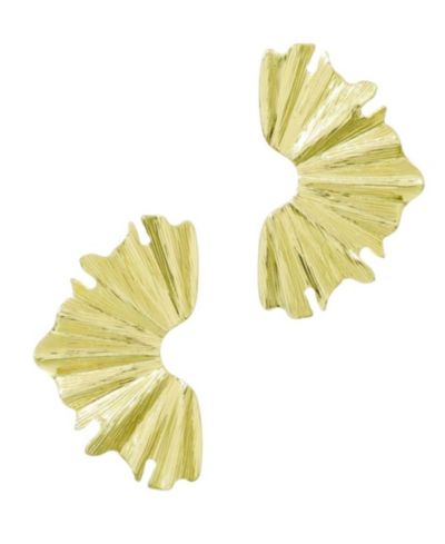 Серьги ADORNIA Gold Wave Statement