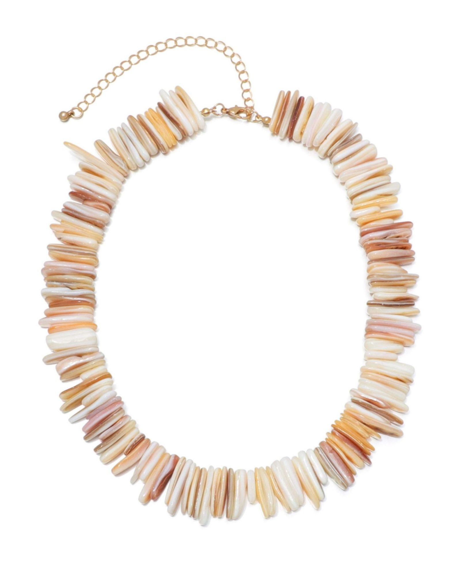 ADORNIA Ожерелье Shell Pieces Adjustable