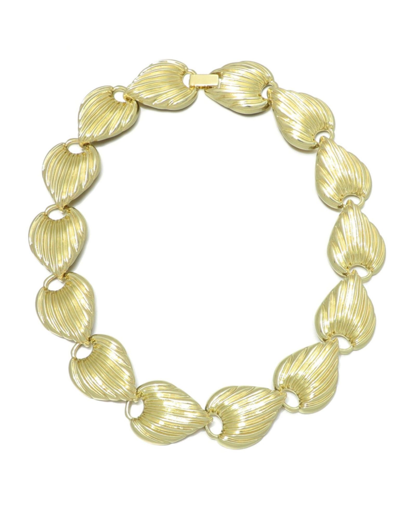 Ожерелье ADORNIA 14k Gold-Plated Deco Link