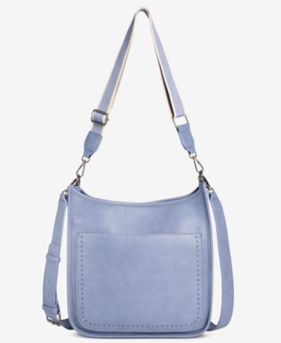 Style & Co Whipstitch Stud Medium Crossbody Bag, Exclusively at Macy's