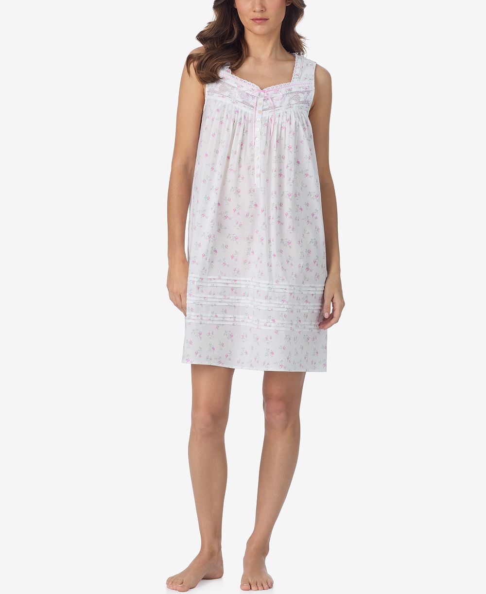 Eileen West Women's Sleeveless Short Chemise