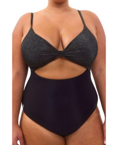 Женский слитный купальник Biliblond Lurex One-piece
