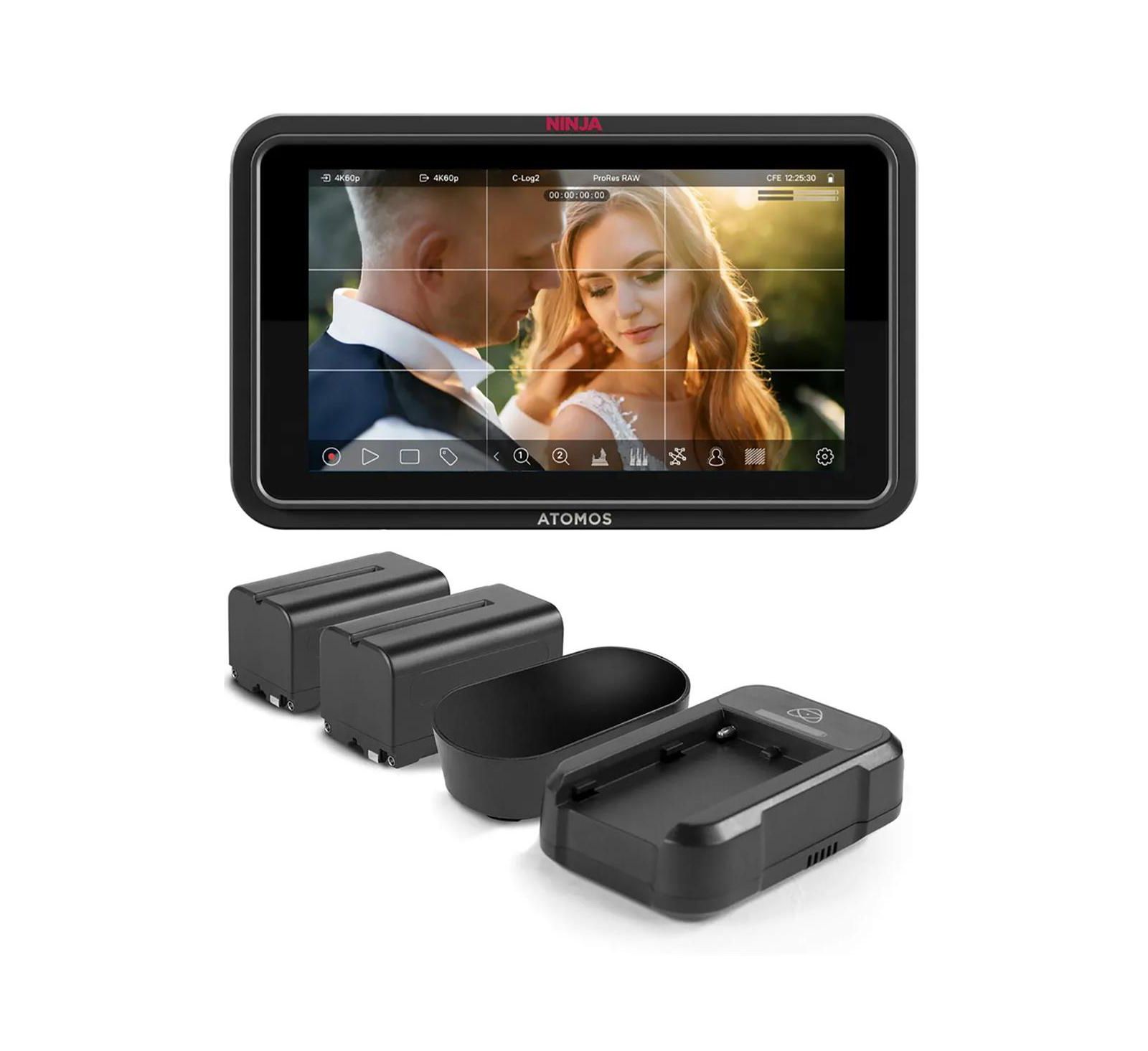 Монитор-рекордер Atomos Ninja TX GO 5.2" Full HD Touchscreen Wi-Fi HDR On-Camera Bundle