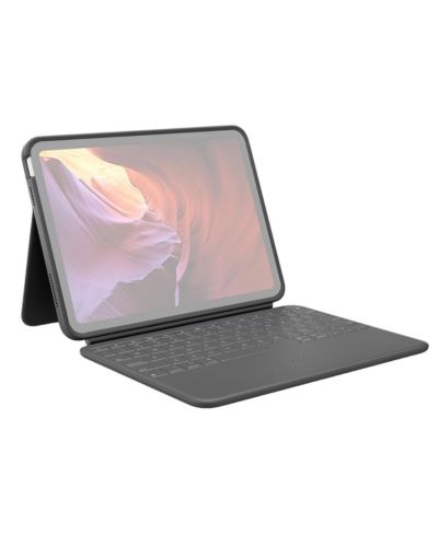 Защитный чехол-клавиатура Logitech Rugged Folio для Apple iPad 10.9" 10th Gen и A16
