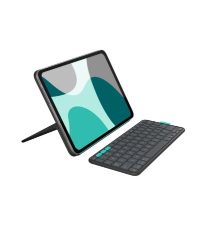 Чехол-клавиатура Logitech Folio Touch для iPad Air 11-inch (M2 & M3), iPad Air (4th & 5th gen), Graphite