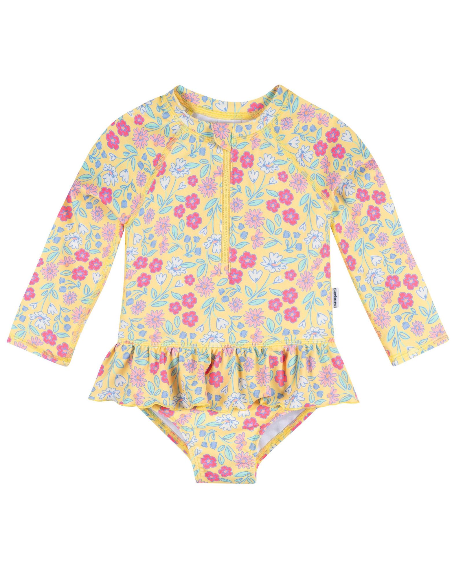 Детский рашгард Gerber Floral, 5T