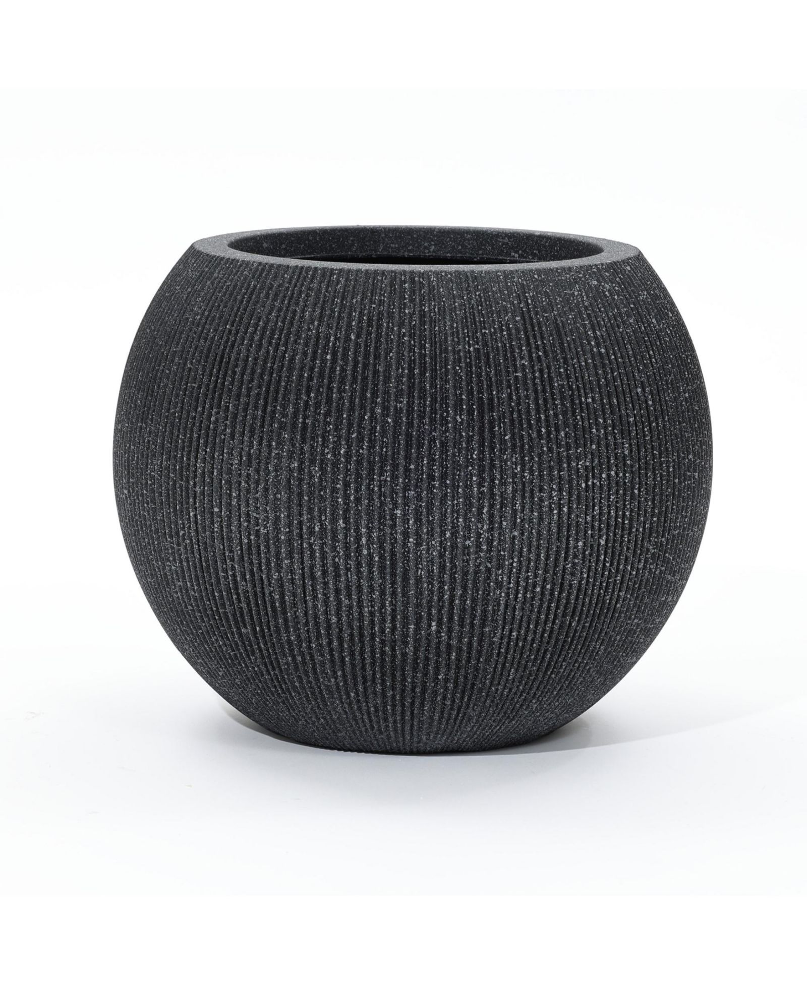 Круглая кашпо LuxenHome 14.5" Round Bowl Plastic Planter Mediterranean