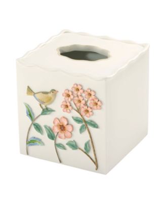 Avanti Pretty Birds 6" Tissue Box Cover