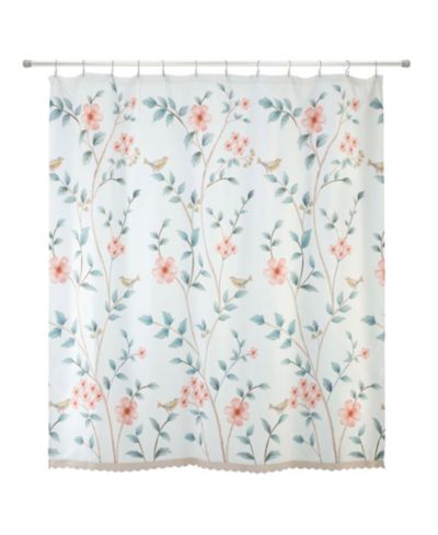Avanti Pretty Birds занавеска для душа, 72" x 72"